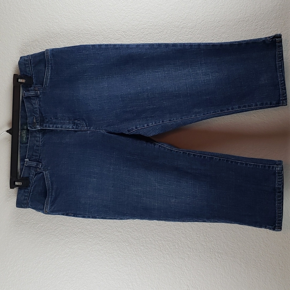 Ralph Lauren LRL Jeans | Women's Cropped 4 Pocket Demin Jeans  14W